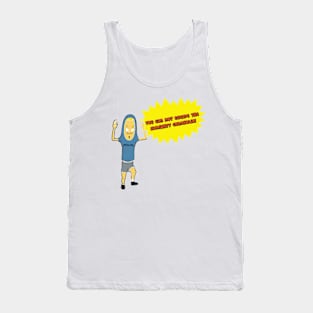 Cornholio Metalica Tank Top